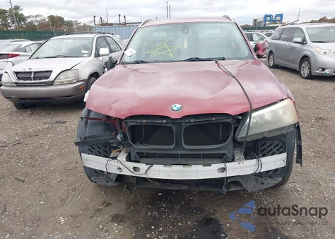 2011 BMW X3 xDrive28I from USA, damaged, VIN 5UXWX5C56BL711423